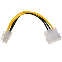 Adapter with cable Akyga AK-CA-12 Molex (m) / P4 (m) 15cm