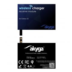 Adapter QI Akyga AK-QIR-04 2 pin Galaxy S5
