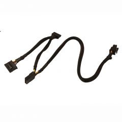 Adapter with cable for modular PSU Akyga AK-SC-37 MOLEX (f) / SATA (f) / SATA (f) 35 + 15 + 15 cm